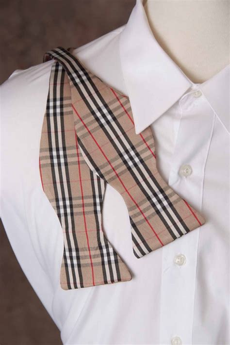 burberry inspired bow tie sets|burberry neck ties.